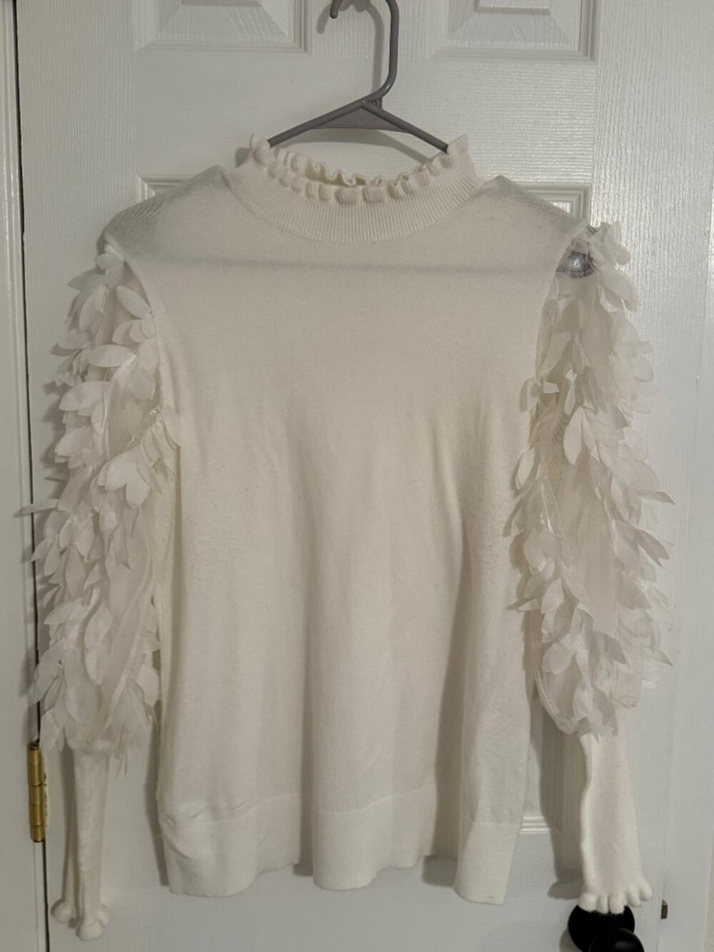 Siani Milano White Sweater Top